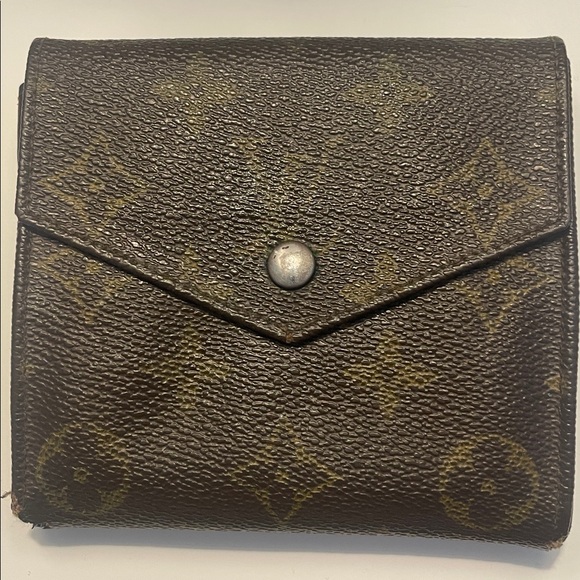 Louis Vuitton Dark Brown Monogram Wallet - Picture 2 of 8